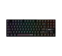 Cherry Xtrfy MX 8.2 Pro TMR Clavier de Jeu sans Fil, Clavier de Jeu TKL Magnétique/Mécanique Américain (QWERTY), Commutateurs Cherry MK Crystal remplaçables à Chaud, Noir