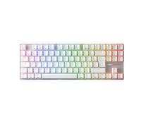 Cherry XTRFY MX 8.2 Pro TMR Wireless - Clavier Gaming TKL Magnétique-Mécanique, Switches Cherry MK Crystal Personnalisables, PBT, Hot-Swap, RapidTrigger, SnapKey/SOCD, Disposition FR AZERTY, Blanc