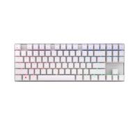 CHERRY XTRFY MX 8.2 TKL Clavier mécanique de jeu sans fil avec valise. Compact dix touches moins pour les joueurs MX2A Switches (blanc, MX2A Blue Switch)