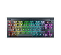 CHERRY XTRFY MX 8.3 TKL Wireless, Clavier de Jeu Mécanique sans Pavé Numérique, Disposition Allemande (QWERTZ), Switches MX2A Red Hot Swappable, Starfall Grey