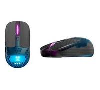 CHERRY XTRFY MZ1 Lizard Skins DSP - Ruban adhésif pour poignée de souris - noir (pack de 4 pièces) Noir G
