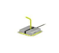 Xtrfy b1 maus bungee mit led und usb-hub - silber G