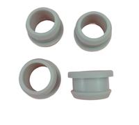 Cherrynight XLJP 1/2/5pcs Gray Color Silicone Rubber Snap-on Grommet 4.5mm-50.6mm Hole Plugs End Caps Bung Wire Cable Protect Bush (Size : 34.6-Bore28.5mm-1pcs)