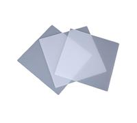 Cherrynight XLJP Plaque de Diffusion carrée Blanche Transparente for Caisson Lumineux LED, Plaque de Diffusion en Plastique(White 61x45.5cm,1mm)
