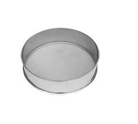 Cherrynight XLJP Tamis en Acier Inoxydable 304 diamètre 30 cm Hauteur 10 cm for Machine vibrante électrique Maille d'écran 10-300(200 Mesh)