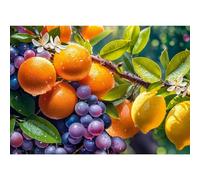 CherryPazzi Puzzle 1000 pièces : Fruits ensoleillé