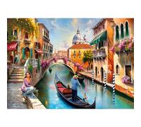 Cherry Pazzi – Puzzle 1000 pièces : Venise en été