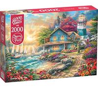 CherryPazzi Puzzle 2000 pièces : Lever de Soleil au Bord de la mer