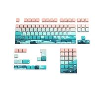 CherryProfile Lot de 125 touches de jeu à double tir, bleu marine, pour la plupart des claviers mécaniques 108 104 980 96 87 125 touches rétroéclairées pour le tir