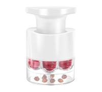 Cherryy Pitter Multiple - Dissolvant de type poussoir à 7 trous | Outil de corer de cuisine multifonction | Aide à la fosse de fruits pour la confiture de dessert | Extracteur de de jus