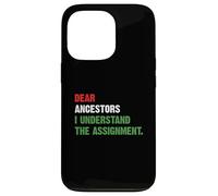 Chers ancêtres, J'Ai Compris l'affectation Coque pour iPhone 13 Pro