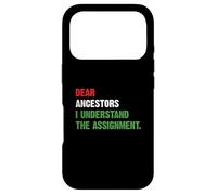 Chers ancêtres, J'Ai Compris l'affectation Coque pour iPhone 17 Pro