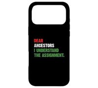 Chers ancêtres, J'Ai Compris l'affectation Coque pour iPhone 17 Pro Max