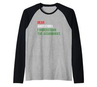 Chers ancêtres, J'Ai Compris l'affectation Manche Raglan