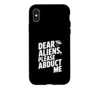 Chers extraterrestres, Veuillez m'enlever Coque pour iPhone X/XS