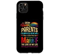 Chers Parents homophobes LGBT drôle Gay Lesbienne bisexuel Coque pour iPhone 11 Pro Max