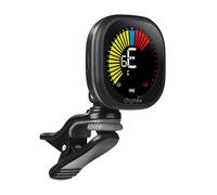 Cherub-afinador de guitarra eléctrica WST-670, Mini pantalla LCD, sintonizadores cromáticos recargables por USB para guitarra, violín, ukelele