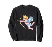 Chérubin - Joli bébé Ange chrétien - Église, Cupidon - Archer Sweatshirt