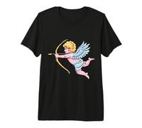 Chérubin - Joli bébé Ange chrétien - Église, Cupidon - Archer T-Shirt Haut de Gamme