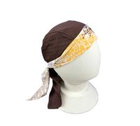 Chervo Golf Femme Bandana Cap Witten DRY MATIC Marron À Motifs 479 Neuf