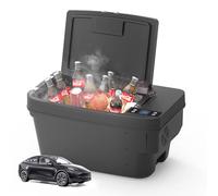 CHERY INDUSTRIAL.COM Tesla Réfrigérateur de voiture 12 V Modèle Y portable 33 l Contrôle par application pour congélateur de voiture -15,6 °C à 10 °C pour voyage, camping, voyage en voiture