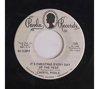 CHERYL POOLE - your love for xmas / xmas everyday 45 rpm single