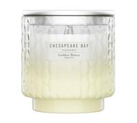Chesapeake Bay Bougie parfumée | Grande bougie | Vagues dorées | Cadeaux parfaits pour femmes
