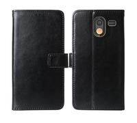 Cheshaoping Flip Premium Retro Business Cuir Housse Coque Etui Cas Couverture Protecteur Téléphone Case Portefeuille Cover pour Gigaset GL695 2.31" (Noir)