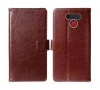 Cheshaoping Flip Premium Retro Business Cuir Housse Coque Etui Cas Couverture Protecteur Téléphone Case Portefeuille Cover pour Olympia Sun 2.31" (Brun)