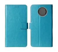 Cheshaoping Flip Premium Retro Business Cuir Housse Coque Etui Cas Couverture Protecteur Téléphone Case Portefeuille Cover pour Gigaset SL750 Pro / SL750H Pro 2.4" (Bleu)