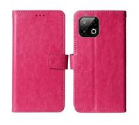Cheshaoping Flip Premium Retro Business Cuir Housse Coque Etui Cas Couverture Protecteur Téléphone Case Portefeuille Cover pour Gigaset GS6 Pro 5G 6.67" (Rose)