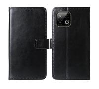 Cheshaoping Flip Premium Retro Business Cuir Housse Coque Etui Cas Couverture Protecteur Téléphone Case Portefeuille Cover pour Gigaset GS6 5G 6.67" (Noir)