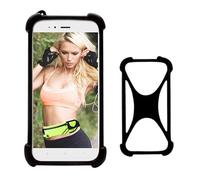 Cheshaoping Housse Case Cover Etui Coque Soft Gel TPU Silicone Bumper Couverture Protecteur Phone Case pour Doro 8885 4.5" Black