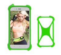 Cheshaoping Housse Case Cover Etui Coque Soft Gel TPU Silicone Bumper Couverture Protecteur Phone Case pour Logicom EZY 2 5" Green