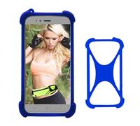 Cheshaoping Housse Case Cover Etui Coque Soft Gel TPU Silicone Bumper Couverture Protecteur Phone Case pour Crosscall Core Z6 450 6.08" Blue
