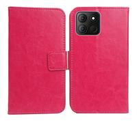 Cheshaoping Housse Coque pour Aligator S6600 Duo 6.6" PU Cuir Etui Leather Case Cover Flip Cas Couverture Protecteur Portefeuille (Rose)