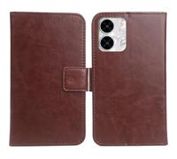 Cheshaoping Housse Coque pour Benco S1 Plus 6.8" PU Cuir Etui Leather Case Cover Flip Cas Couverture Protecteur Portefeuille (Brun)