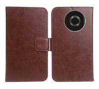 Cheshaoping Housse Coque pour Benco V92s 6.72" PU Cuir Etui Leather Case Cover Flip Cas Couverture Protecteur Portefeuille (Brun)