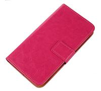 Cheshaoping Housse Coque pour Crosscall Stellar X5s / X5s Chamonix Mont Blanc 6.49" PU Cuir Etui Leather Case Cover Flip Cas Couverture Protecteur Portefeuille (Rose)