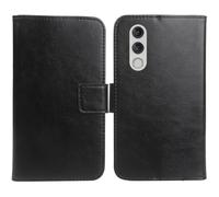 Cheshaoping Housse Coque pour Doogee Blade 20 / Blade 20 Turbo 6.6" PU Cuir Etui Leather Case Cover Flip Cas Couverture Protecteur Portefeuille (Noir)