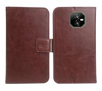 Cheshaoping Housse Coque pour Hammer Ranger/Ranger LTE 6" PU Cuir Etui Leather Case Cover Flip Cas Couverture Protecteur Portefeuille (Brun)