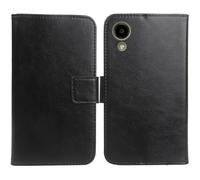 Cheshaoping Housse Coque pour Kyocera Digno SX5 6.1" PU Cuir Etui Leather Case Cover Flip Cas Couverture Protecteur Portefeuille (Noir)