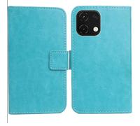 Cheshaoping Housse Coque pour Logicom Cosmo M2 Pro 6.75" PU Cuir Etui Leather Case Cover Flip Cas Couverture Protecteur Portefeuille (Bleu)