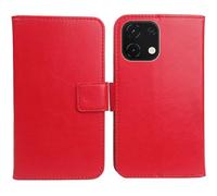 Cheshaoping Housse Coque pour Logicom Cosmo M2 Pro 6.75" PU Cuir Etui Leather Case Cover Flip Cas Couverture Protecteur Portefeuille (Rouge)