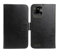 Cheshaoping Housse Coque pour Logicom EZY 2 5" PU Cuir Etui Leather Case Cover Flip Cas Couverture Protecteur Portefeuille (Noir)