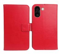 Cheshaoping Housse Coque pour Logicom Orion E1 6.75" PU Cuir Etui Leather Case Cover Flip Cas Couverture Protecteur Portefeuille (Rouge)