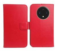 Cheshaoping Housse Coque pour Logicom Vision X3 Max 6.9" PU Cuir Etui Leather Case Cover Flip Cas Couverture Protecteur Portefeuille (Rouge)