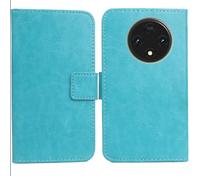 Cheshaoping Housse Coque pour Logicom Vision X3 Max 6.9" PU Cuir Etui Leather Case Cover Flip Cas Couverture Protecteur Portefeuille (Bleu)