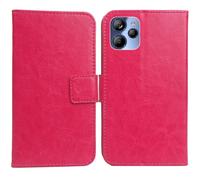 Cheshaoping Housse Coque pour Lunar Eclipse L1 5G 6.79" PU Cuir Etui Leather Case Cover Flip Cas Couverture Protecteur Portefeuille (Rose)