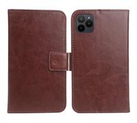 Cheshaoping Housse Coque pour Myphone N23 / Myphone N23 Lite 6.51" PU Cuir Etui Leather Case Cover Flip Cas Couverture Protecteur Portefeuille Book Wallet (Brun)